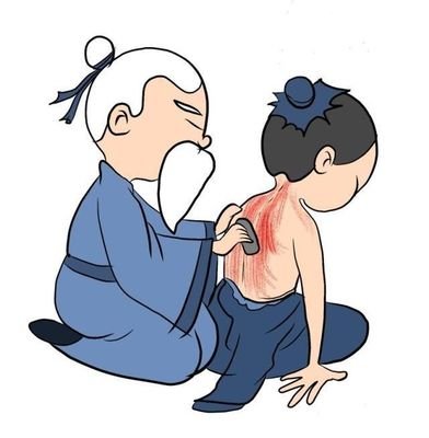 刮痧巧治颈肩酸痛